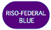 federal blue - краска riso